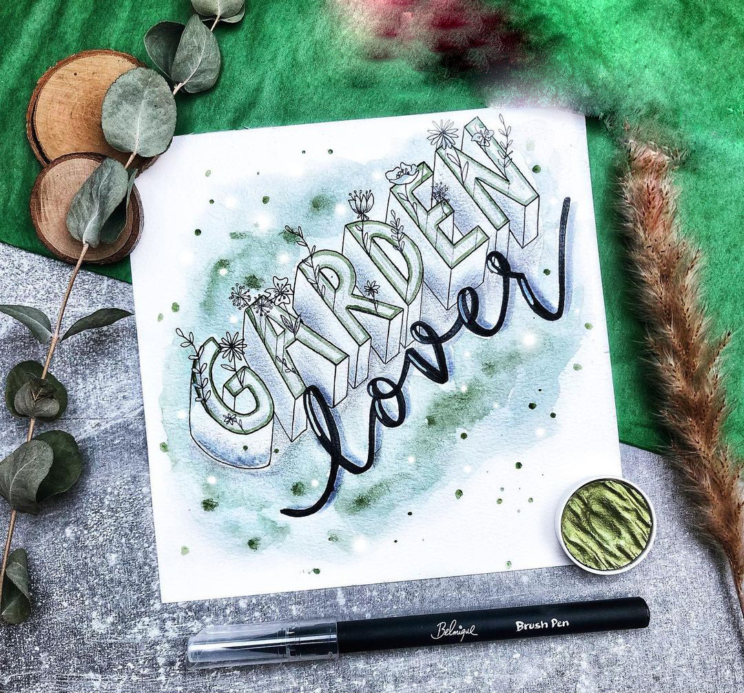 Kreiere vielseitige Kunstwerke mit Brush Pens