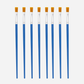 Watercolor brush wide flat brush 8 pieces ( 7mm )